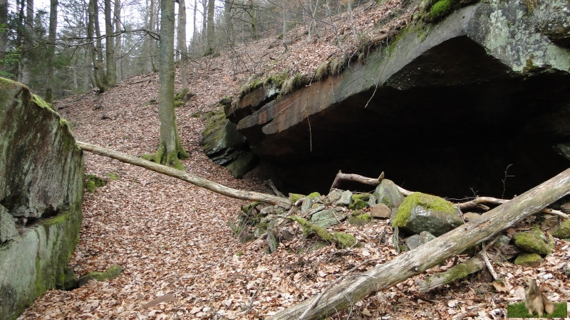 Ritterstein Nr. 103-05 Zum grossen Kanzelfelsen 330 Schr..JPG - Ritterstein Nr.103  Zum grossen Kanzelfelsen 330 Schr.                               